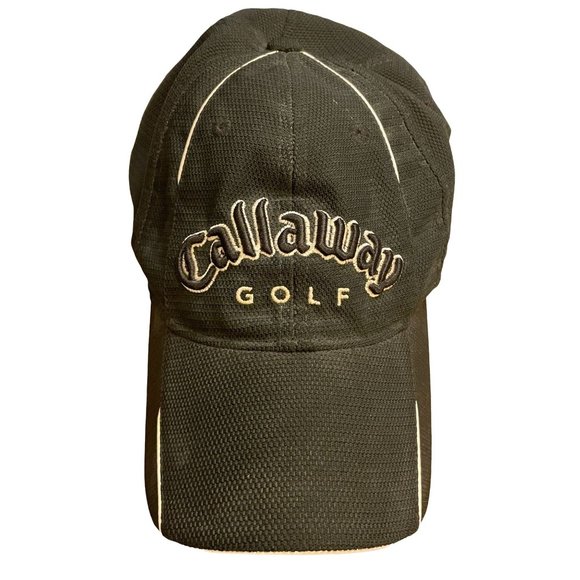 Callaway Golf Black X Series Hat Cap Adjustable Strap One Size Fits Most - Picture 1 of 6